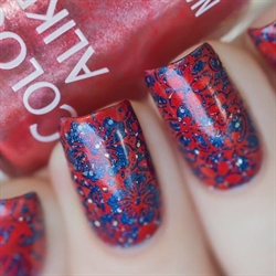 78 Cherry Tomato, Stamping Neglelak, Colour Alike (u)